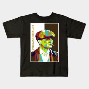 Thomas Shelby WPAP art Kids T-Shirt